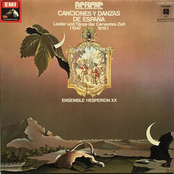 Hespèrion XX Canciones Y Danzas De España - Lieder Und Tänze Der Cervantes-Zeit (1547-1616) Vinyl LP USED