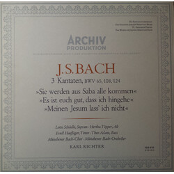 Johann Sebastian Bach / Lotte Schädle / Hertha Töpper / Ernst Haefliger / Theo Adam / Münchener Bach-Chor / Münchener Bach-Orchester / Karl Richter 3 
