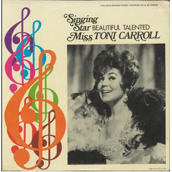 Toni Carroll Singing Star: Beautiful Talented Miss Toni Carroll Vinyl LP USED