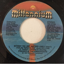 Franke & The Knockouts Without You (Not Another Lonely Night) / Shakedown USED VINYL 7INCH SINGLE