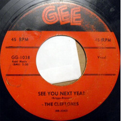 The Cleftones See You Next Year Vinyl 7" USED