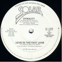Dynasty Love In The Fast Lane Vinyl 12" USED
