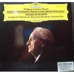 Wolfgang Amadeus Mozart / Wilhelm Kempff / Bernhard Klee / Symphonie-Orchester Des Bayerischen Rundfunks Klavierkonzerte · Piano Concertos Nos. 21 & 2