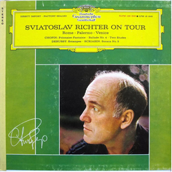 Sviatoslav Richter / Frédéric Chopin / Claude Debussy / Alexander Scriabine Sviatoslav Richter On Tour  Rome ·  Palermo ·  Venice Vinyl LP USED