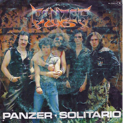 Panzer (5) Panzer / Solitario Vinyl 7" USED