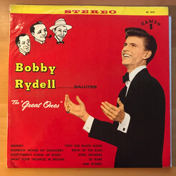 Bobby Rydell Bobby Rydell Salutes "The Great Ones" Vinyl LP USED