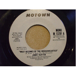 Jimmy Ruffin What Becomes Of The Brokenhearted Vinyl 7" USED