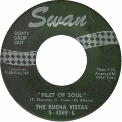 The Buena Vistas Filet Of Soul / Foxy Vinyl 7" USED