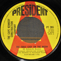 The Cape Kennedy Construction Company The First Step On The Moon Vinyl 7" USED