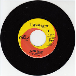 Patti Drew Stop And Listen / My Lover's Prayer Vinyl 7" USED