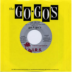 Go-Go's Yes Or No / Mercenary Vinyl 7" USED