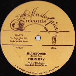 Chemistry (8) Skateboard Vinyl 12" USED