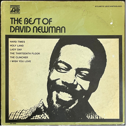 David "Fathead" Newman The Best Of David Newman Vinyl LP USED