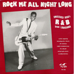 Various Rock Me All Night Long (Unissued 1950's R & B From Louisiana) Vinyl LP USED