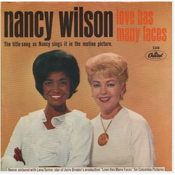 Nancy Wilson Love Has Many Faces / Don't Come Running Back to Me Vinyl 7" USED