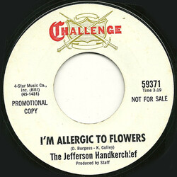 The Jefferson Handkerchief I'm Allergic To Flowers / The Little Matador Vinyl 7" USED