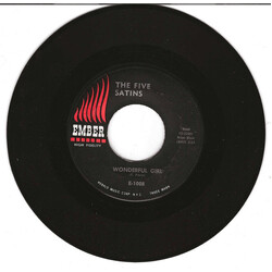 The Five Satins Wonderful Girl Vinyl 7" USED
