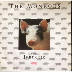 The Monroes (Stay With Me) Jeanette Vinyl 7" USED