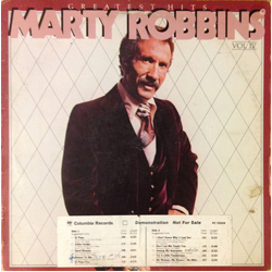 Marty Robbins Greatest Hits Vol. IV Vinyl LP USED