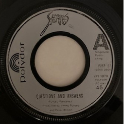 Sham 69 Questions And Answers Vinyl 7" USED