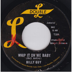 Billy Guy Whip It On Me Baby Vinyl 7" USED