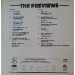 Various July 85 - Previews Vinyl LP USED