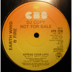 Earth, Wind & Fire Spread Your Love Vinyl 12" USED