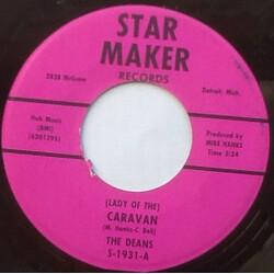 The Deans (7) (Lady Of The) Caravan Vinyl 7" USED