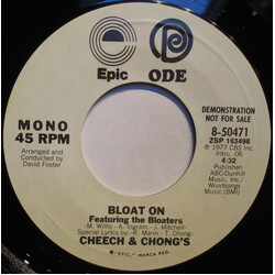 Cheech & Chong Bloat On Vinyl 7" USED