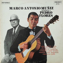 Marco Antonio Muñiz Interpreta A Pedro Flores Vinyl LP USED