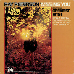 Ray Peterson Missing You (Featuring His Greatest Hits!) Vinyl LP USED