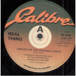 The Real Thing I Believe In You Vinyl 12" USED