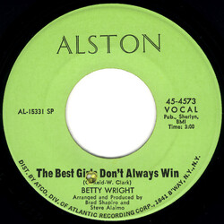 Betty Wright The Best Girls Don't Always Win / Circle Of Heart Breaks Vinyl 7" USED