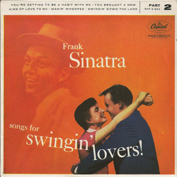 Frank Sinatra Songs For Swingin' Lovers (Part 2) Vinyl 7" USED