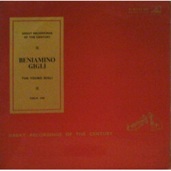 Beniamino Gigli The Young Gigli Vinyl LP USED