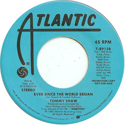Tommy Shaw Ever Since The World Began Vinyl 7" USED