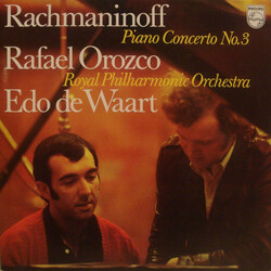 Sergei Vasilyevich Rachmaninoff / The Royal Philharmonic Orchestra / Rafaël Orozco / Edo de Waart Piano Concerto No.3 Vinyl LP USED