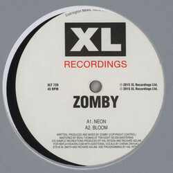 Zomby Let's Jam 2 EP Vinyl 12" USED