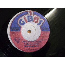 Dennis Brown Girl I've Gatta Date / Blind Date Vinyl 12" USED