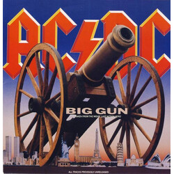 AC/DC Big Gun Vinyl 7" USED