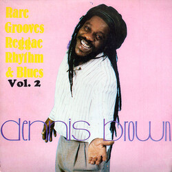 Dennis Brown Rare Grooves Reggae Rhythm & Blues Vol. 2 Vinyl LP USED