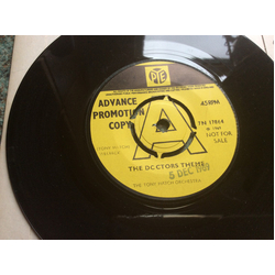 Tony Hatch Orchestra The Doctor's Theme Vinyl 7" USED