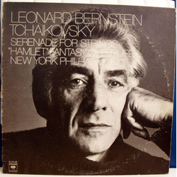 Pyotr Ilyich Tchaikovsky / Leonard Bernstein / New York Philharmonic Serenade For Strings / "Hamlet" Fantasy Overture Vinyl LP USED