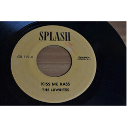 The Low Bites Kiss Me Rass / Shoving Vinyl 7" USED