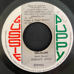 Horace Andy / Simplicity People Delelah / Delelah Part Two Vinyl 7" USED