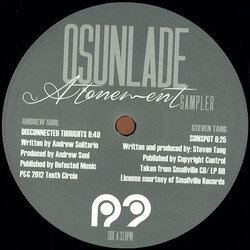 Osunlade Atonement Sampler Vinyl 12" USED
