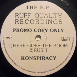 Konspiracy The E.P. Vinyl 12" USED