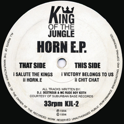 DJ Dextrous & Rude Boy Keith Horn E.P. Vinyl 12" USED