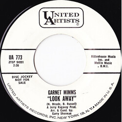 Garnet Mimms Look Away Vinyl 7" USED