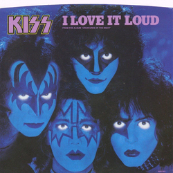Kiss I Love It Loud Vinyl 7" USED